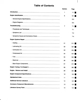 Cummins K19 series diesel engine troubleshooting and repair manual Preview image 4