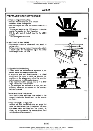 Comprehensive Service Manual for KOMATSU, CATERPILLAR, and VOLVO Equipment Preview image 2