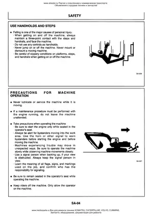 Comprehensive Service Manual for KOMATSU, CATERPILLAR, and VOLVO Equipment Preview image 4