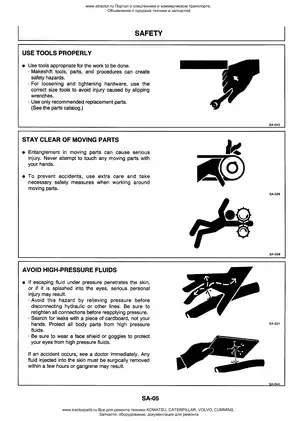 Comprehensive Service Manual for KOMATSU, CATERPILLAR, and VOLVO Equipment Preview image 5