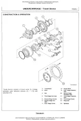 1990–1998 Hitachi EX220-2 / EX220LC-2 Excavator Service Manual (P/N T01-01–01) – preview page 4