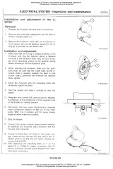 1990–1998 Hitachi EX220-2 / EX220LC-2 Excavator Service Manual (P/N T01-01–01) – preview page 5