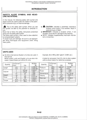 1993-1999 Hitachi EX300-3 excavator manual Preview image 2