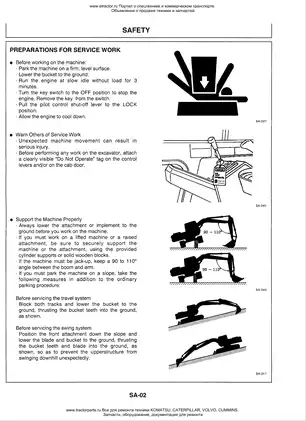 1993-1999 Hitachi EX300-3 excavator manual Preview image 4