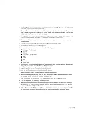 Epson Stylus SX230/SX235/SX430/SX440 Series Service Manual Preview image 4