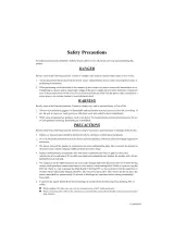 Epson Stylus SX230/SX235W/SX430W/SX440W Service Manual (P/N SEMF10-011) – preview page 2