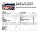 1994–2001 Dodge RAM 1500, 2500, 3500 Workshop Manual – preview page 1