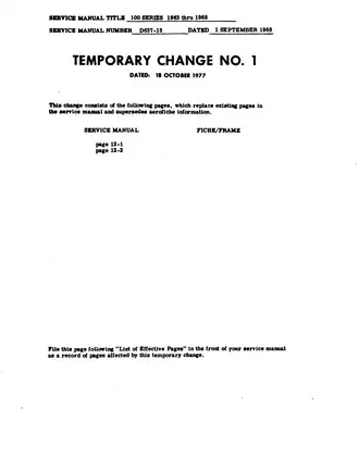 Cessna 100-Series Aircraft Service Manual (1963-1968) Preview image 3
