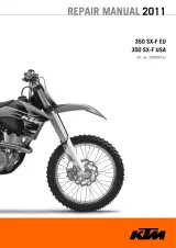 2011 KTM 350 SX-F Service Manual (PN 3206091en) – preview page 1