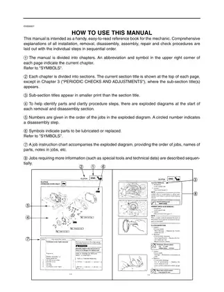 2007-2013 Yamaha V Star 650, XVS65V service manual Preview image 4