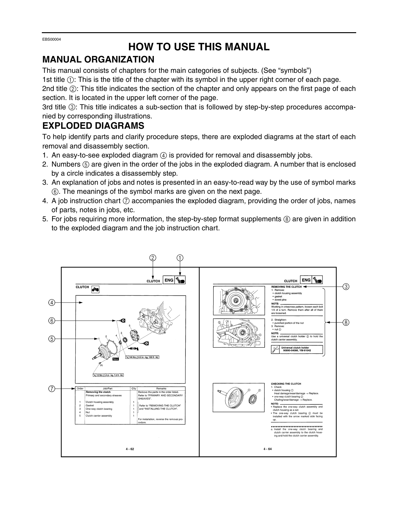 2007-2011 Yamaha Grizzly IRS Auto, YFM 350, 4x4 service manual Preview image 4