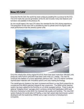 BMW E70 X5 Service Manual and Repair Guide Preview image 3