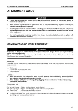 Komatsu PC200-7, PC200LC-7, PC200-7B, PC200LC-7B, PC220-7, PC220LC-7 Hydraulic Excavator Operation and Maintenance Manual (P/N SEAM041000T) – preview page 7