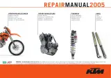 2000–2005 KTM 250-525 EXC SX MXC Racing Service Manual (P/N 3.206.023-E) – preview page 1