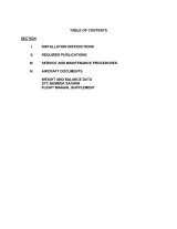 Cessna 340/340A 1971–2009 Installation Instruction and Service Manual OEM (P/N 34-010-61M) – preview page 3