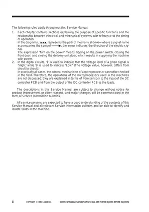 Canon NP6512/6612/7120/7130/7130F Service Manual - Comprehensive Guide Preview image 4