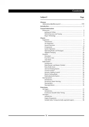 2004-2005 Jaguar XJ technical guide Preview image 5