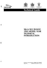 1995–1997 Jaguar XJ6 & XJ12 Service Manual (P/N JJM 10 15 12/50) – preview page 2