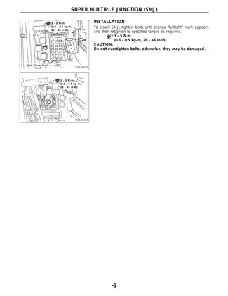 1998 Nissan Maxima A32 series shop manual Preview image 3