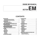 1998 Nissan Maxima GXE, SE, and GLE A32 Service Manual – preview page 5