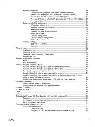 HP Color LaserJet 4600 Series Printer Service Manual Preview image 5