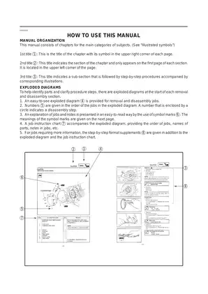 1996-1999 Yamaha TDM850 sport touring motorcycle service manual Preview image 3