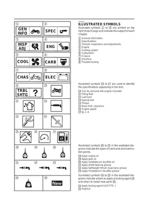 1996-1999 Yamaha TDM850 sport touring motorcycle service manual Preview image 4