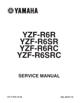 1999–2002 Yamaha YZF-R6R / R6SR / R6RC / R6SRC Service Manual (P/N LIT-11616-16-45, 5SL-28197-10) – preview page 1