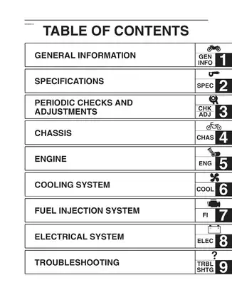 2003 Yamaha YZF-R6 service manual Preview image 5
