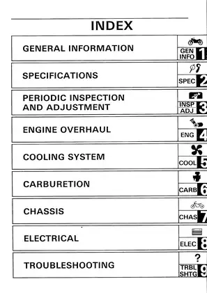 Yamaha XTZ750 Service Manual - Comprehensive Guide for 4-Stroke Motorcycle Maintenance Preview image 1