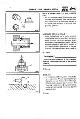 Yamaha XTZ750 Service Manual - Comprehensive Guide for 4-Stroke Motorcycle Maintenance Preview image 5