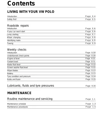 1990-1994 Volkswagen VW Golf service manual Preview image 1