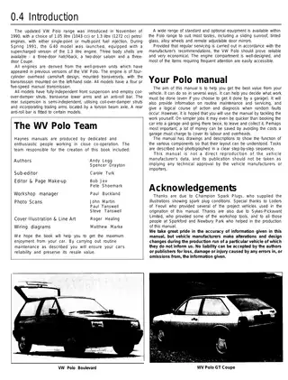 1990-1994 Volkswagen VW Golf service manual Preview image 3