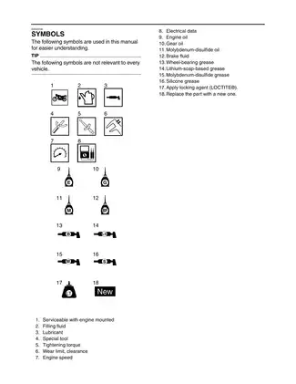 2011-2013 Yamaha V-STAR 1300 Stryker service manual Preview image 5