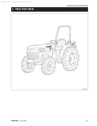 Kioti DK45/50 Tractor Service Manual - Comprehensive Digital Guide Preview image 3