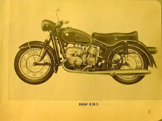 1955-1969 BMW™ R50, R60, R69S instruction manual Preview image 4