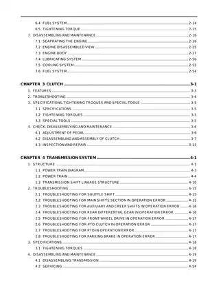 2001-2015 Kioti™ Daedong DK50S, DK55, DK501, DK551 tractor manual Preview image 2