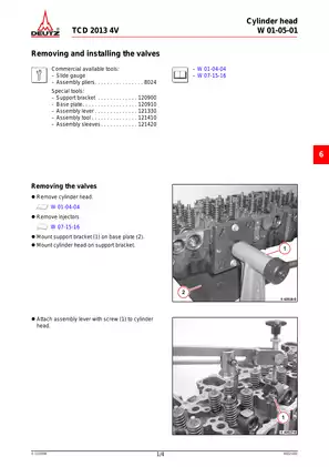 2013 Deutz TCD 4V engine service manual Preview image 3