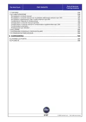 2006 Fiat Ducato repair manual Preview image 5