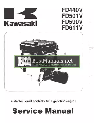 Kawasaki FD Series Engine Service Manual (FD440V, FD501V, FD590V, FD611V)