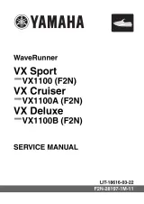 2010 Yamaha WaveRunner VX Sport VX Cruiser VX Deluxe Service Manual (P/N LIT-18616-03–22) – preview page 1