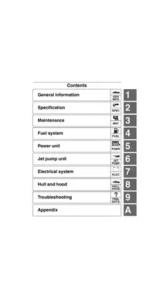 2003-2012 Yamaha FX Cruiser 1800 WaveRunner service manual Preview image 3