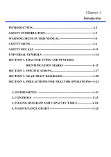 TYM T390, T400, T430, T450 Tractor 2005–2012 OEM Service Manual (P/N 1220-912-001-0) – preview page 2