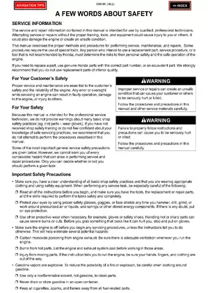 Honda G65 G80 Service Manual - Comprehensive Guide for Professionals Preview image 1