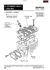 Honda G65/G80 Engines Service Manual (P/N 07935-8050001, OEM) – preview page 6
