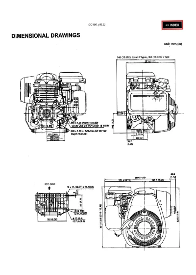 Honda GC190 Engine Service & Manual (OEM)