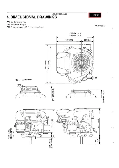 Honda GCV520/GCV530 Engines Factory Service Manual (P/N GCV520-530)