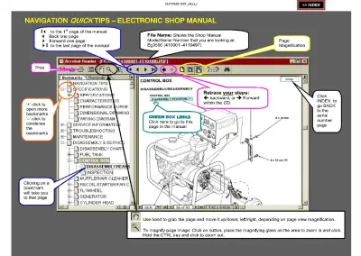 Honda GCV520/GCV530 Engines Factory Service Manual (P/N GCV520-530)
