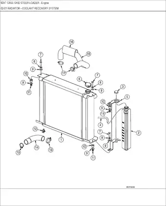 Case 60XT skid steer loader parts catalog Preview image 2