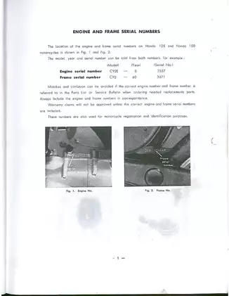 1959-1966 Honda C92, CA92, CB92, C95, CA95 service manual Preview image 5